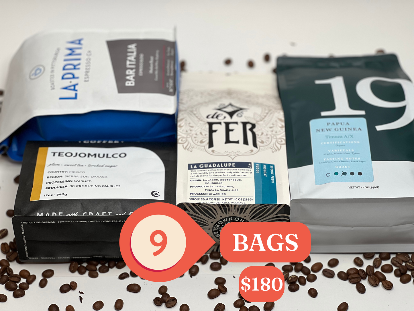 Pittsburgh Coffee Subscription - 9 Bag Gift